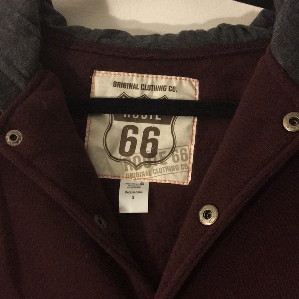 NWOT maroon and blue varsity style jackets - Picture 3 of 6